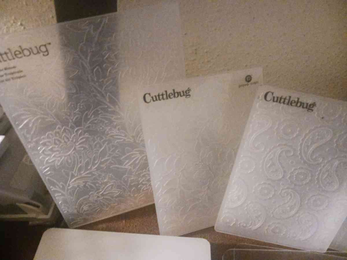 Lot of Cuttlebug Items - San Antonio, Texas - FleaMarketBay