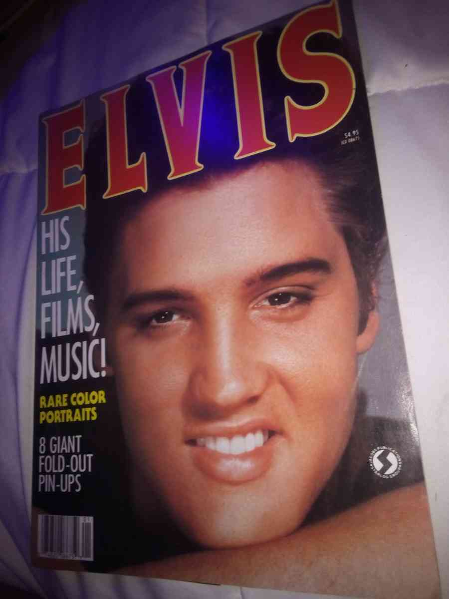 1987 ELVIS PRESLEY MAGAZINE HIS LIFE FILMS AND MUSIC - Wichita, Kansas
