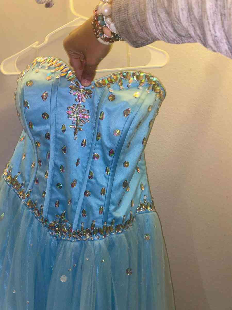 Icy Blue Quince Dress - Paradise Valley, Arizona
