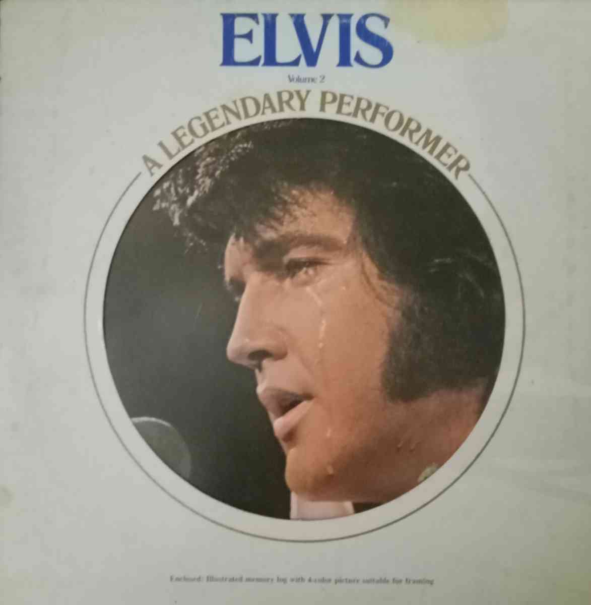 Elvis volume two A legendary performer vinyl record - Indianapolis, Indiana - FleaMarketBay