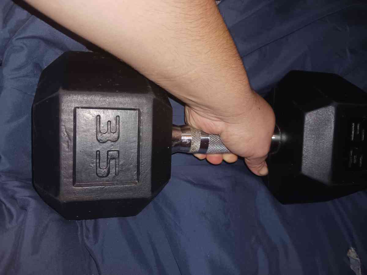 35lb dumbell - Dallas, Texas - FleaMarketBay