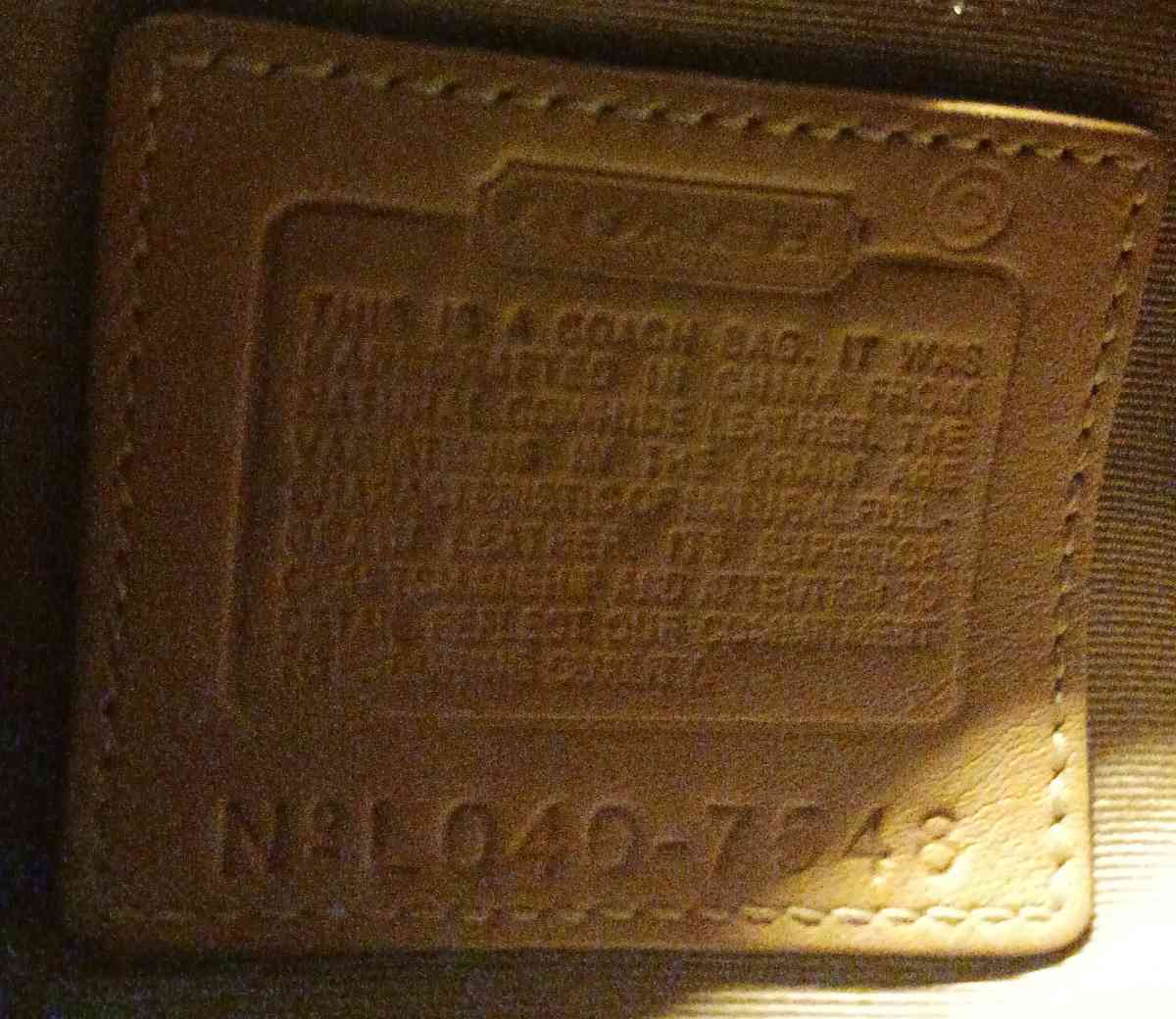 Coach bag - Venice, Florida