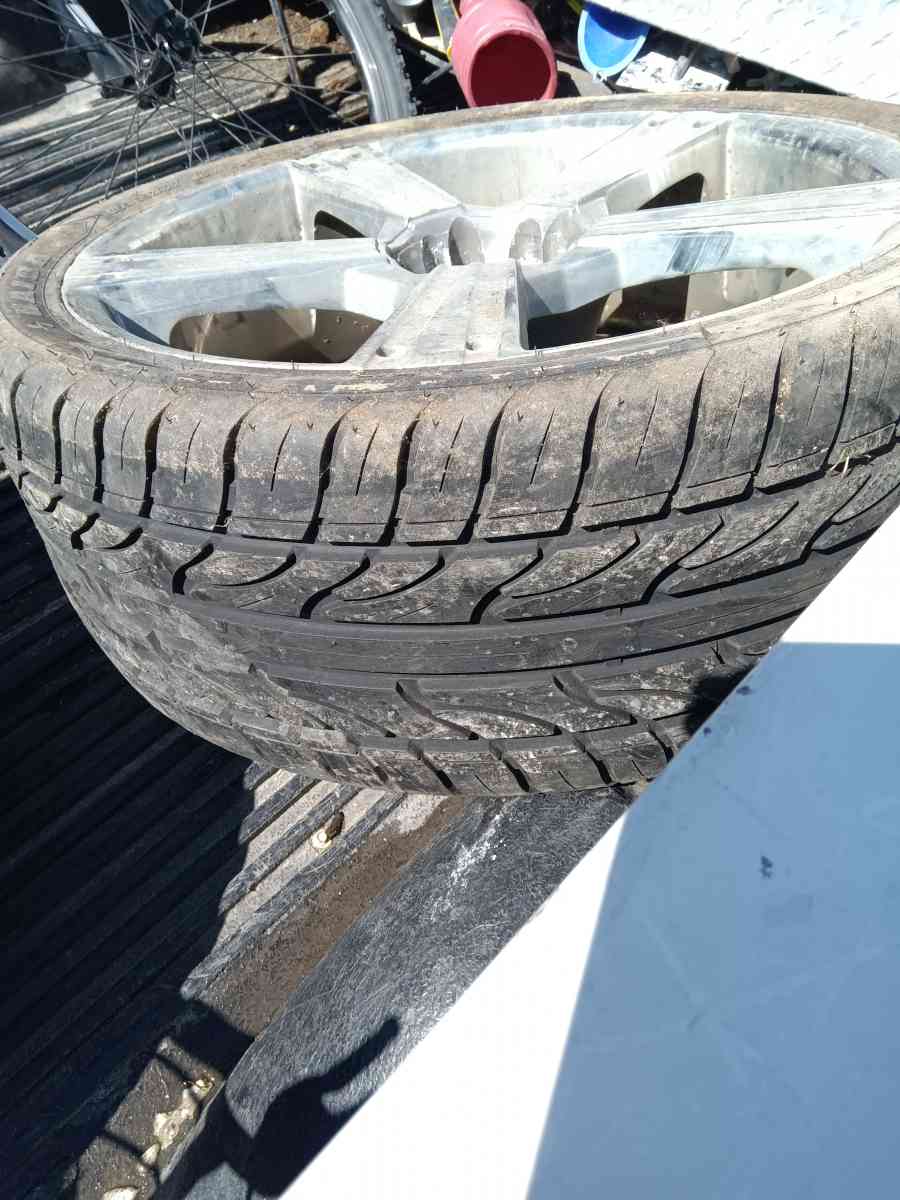 HAIDA RACING TIRES with 2 5 lug universal rims as pictured - Cohoes, New York - FleaMarketBay