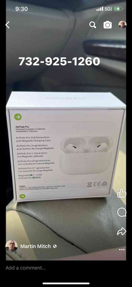Apple AirPods Pro 2 - Allamuchy, New Jersey - FleaMarketBay