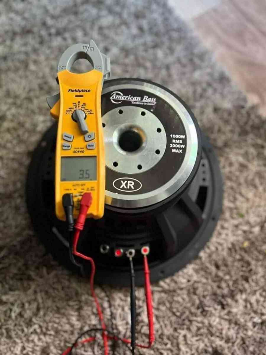 American bass Subwoofer - Richmond, Michigan - FleaMarketBay