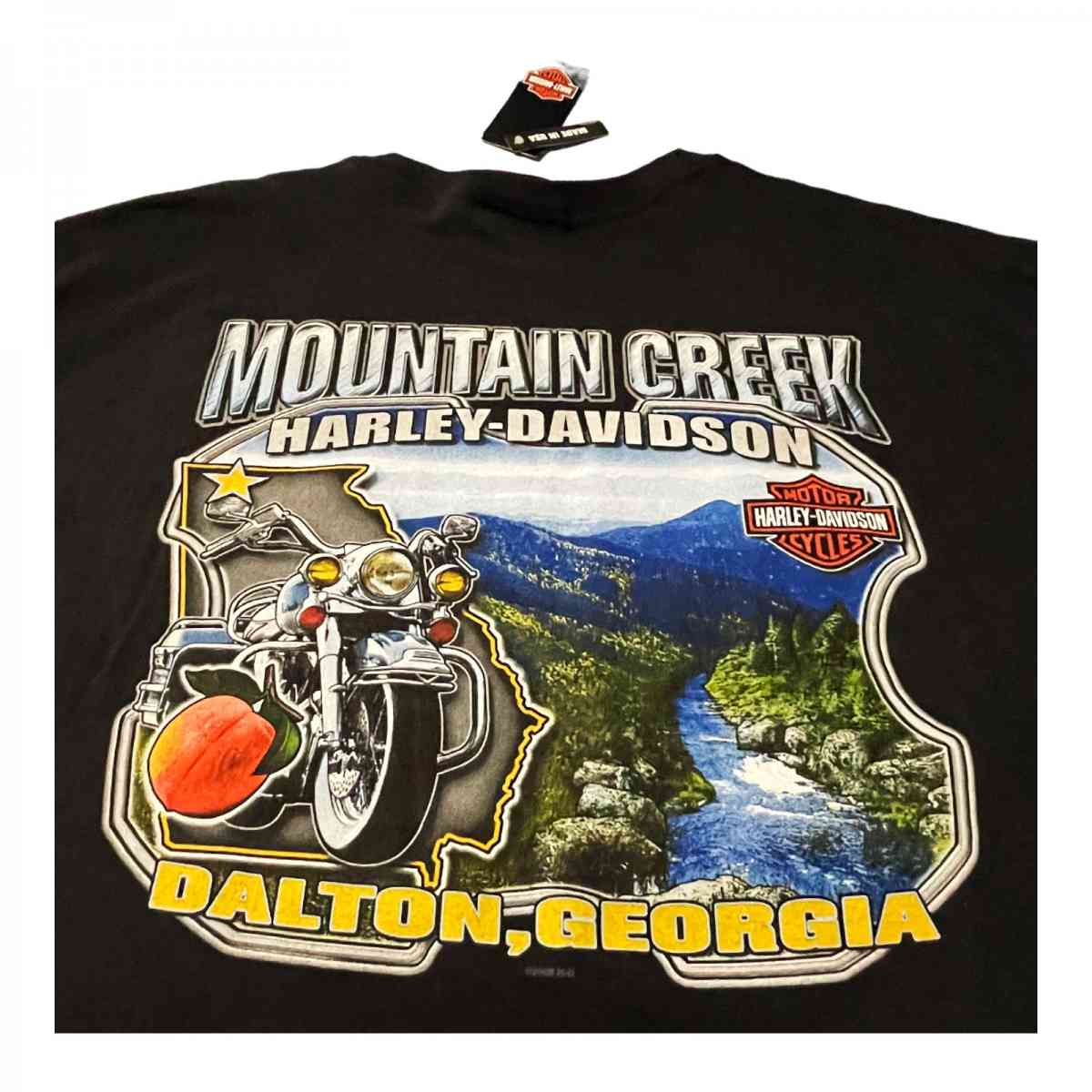 2017 Mountain Creek Harley Davidson Dalton GA Tee CL NWT - Fontana, California - FleaMarketBay