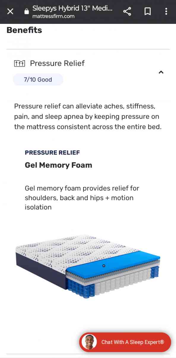 Brand new King size mattres sleepys medium hibryd - Tampa, Florida - FleaMarketBay