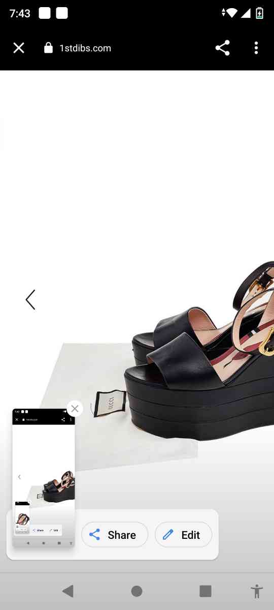 Gucci Kingsnake High Platform Heels - Tampa, Florida - FleaMarketBay