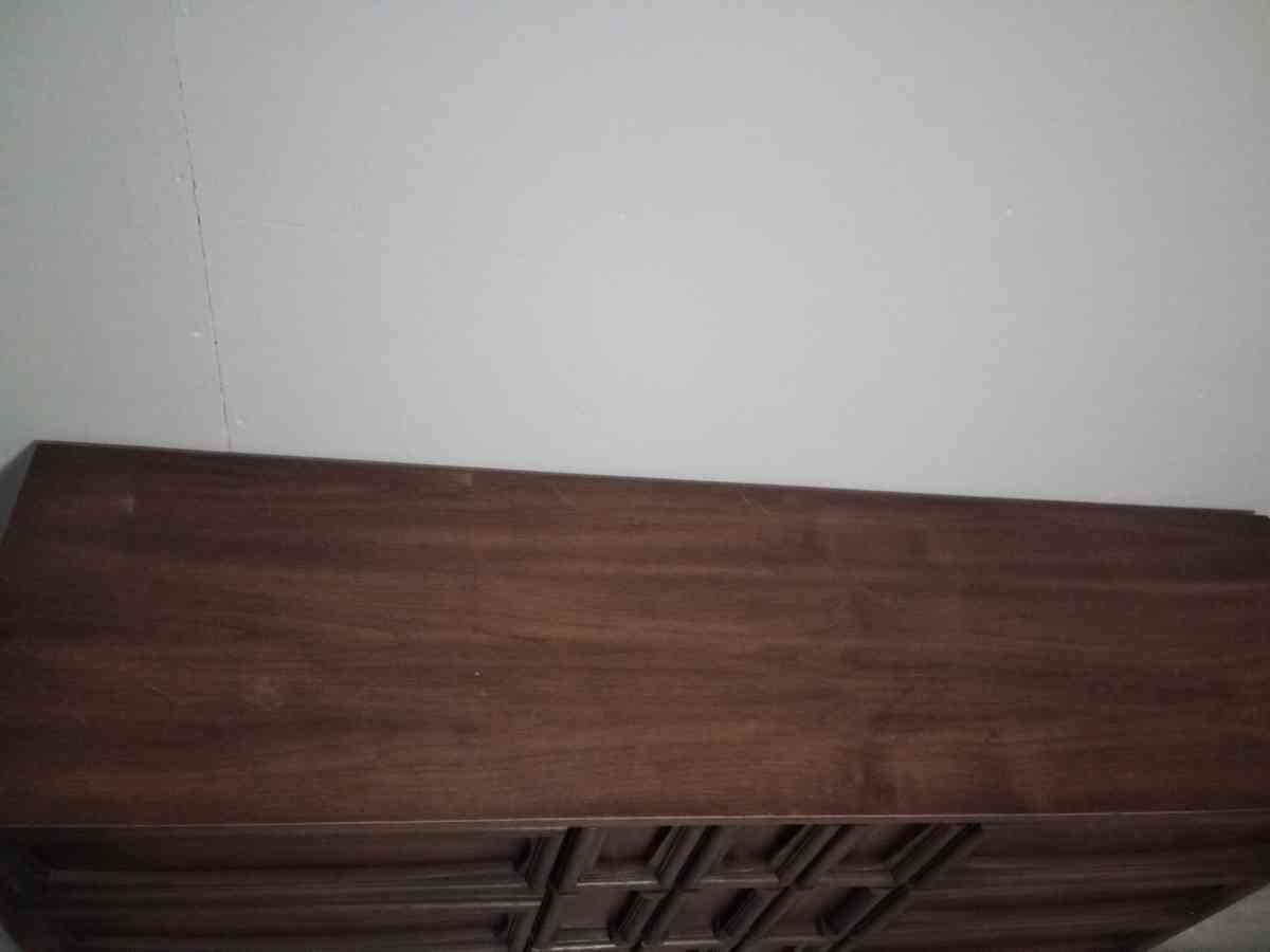 wooden dresser