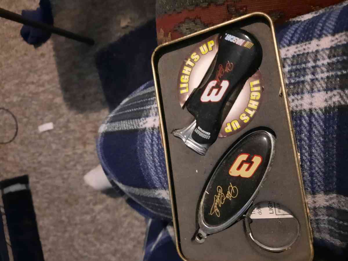 small tin box with Dale Earnhardt 7 time Winston cup champio - Magnolia, Illinois