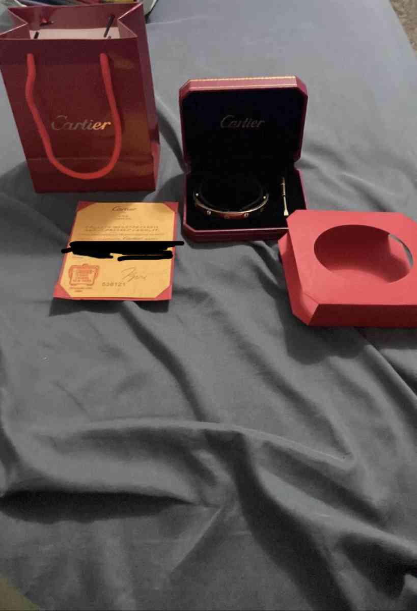 Cartier love bracelet - San Bernardino, California - FleaMarketBay