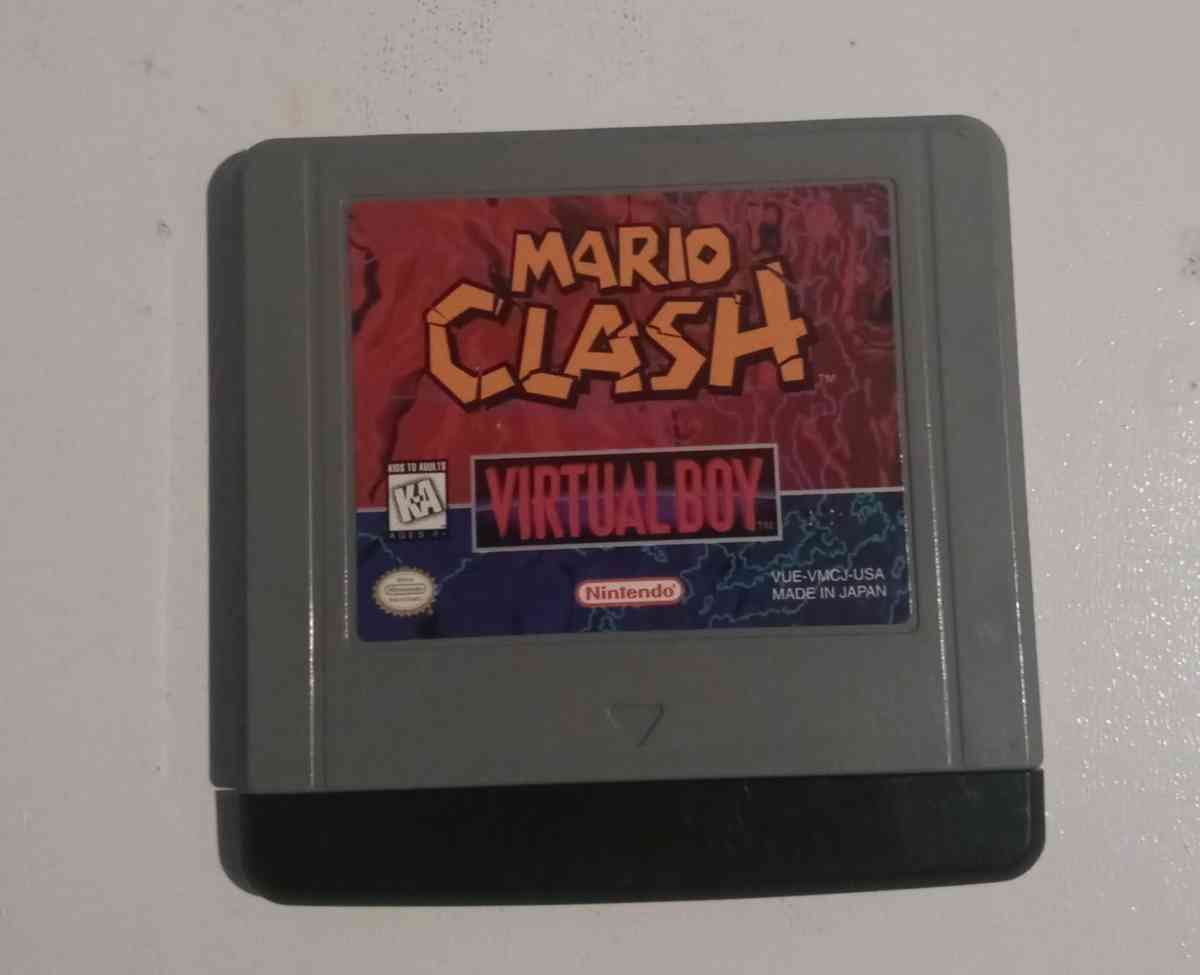 Mario Clash Virtual Boy Nintendo Cartridge only - Winterset, Iowa