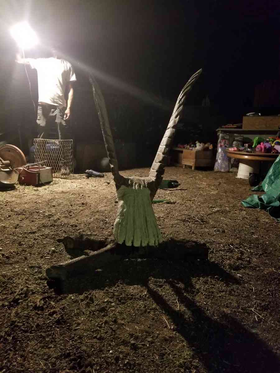 handmade wooden eagle - Juliaetta, Idaho - FleaMarketBay