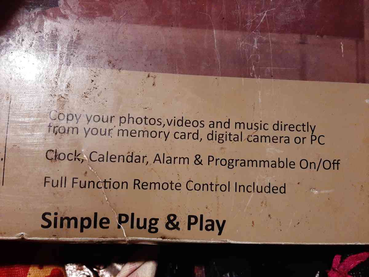 digital photo and video frame - Canton, Ohio - FleaMarketBay