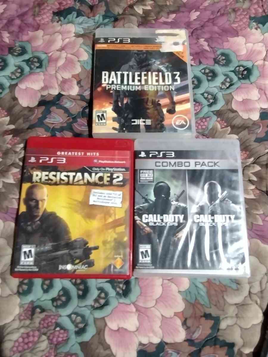 PlayStation 3 games three of them - Covina, California