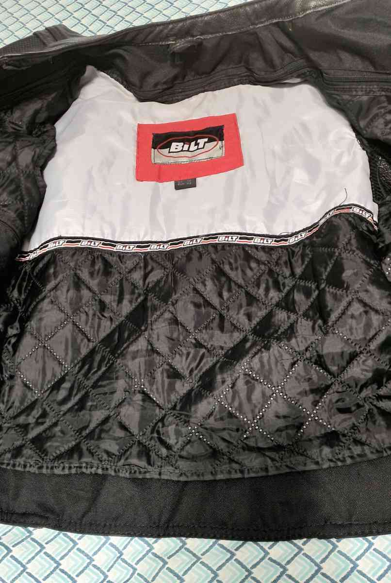 Bilt leather motorcycle jacket - Newberry, South Carolina - FleaMarketBay