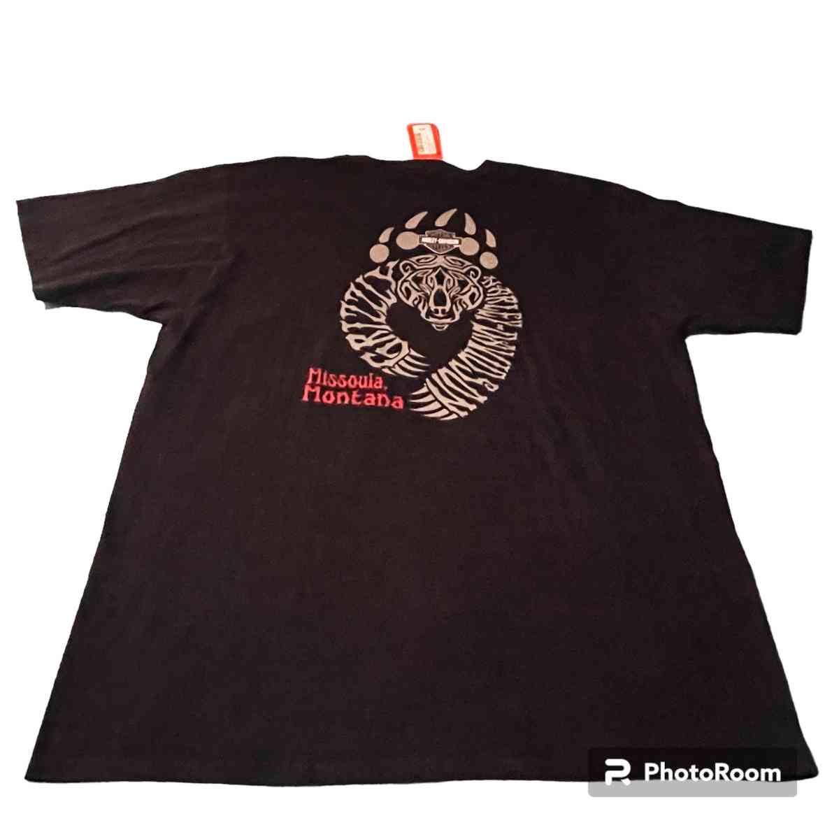 2014 Grizzly Harley Davidson Missoula MT Dealer Tee XL NWT - Fontana, California - FleaMarketBay