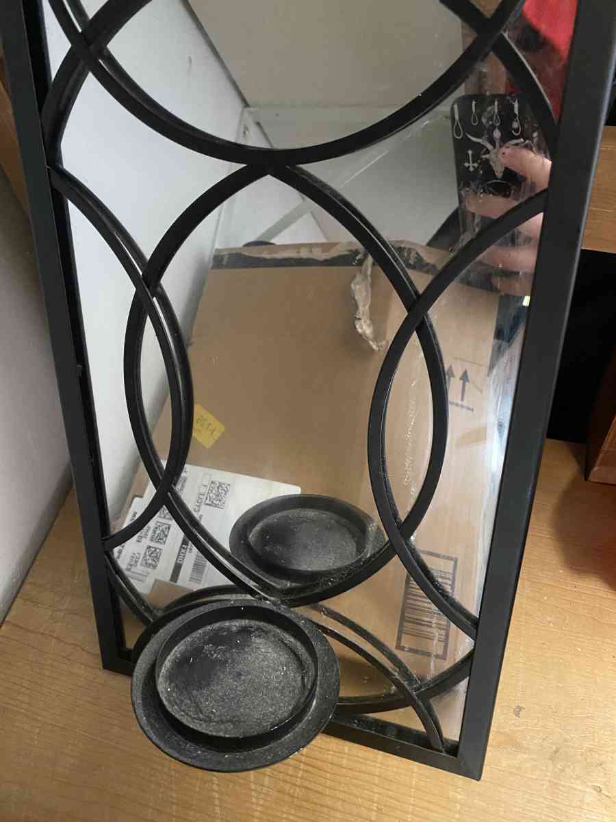 mirrors with candle holders - La Porte, Texas - FleaMarketBay