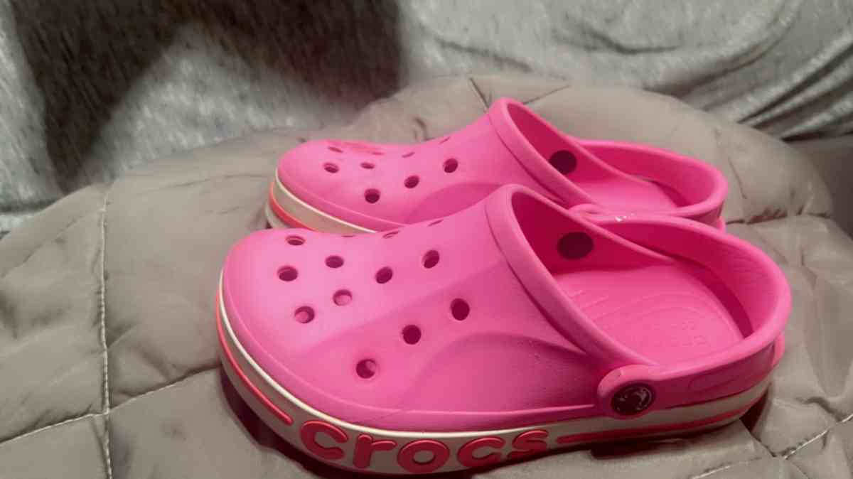 beautiful pink crocks - Alamo, Texas