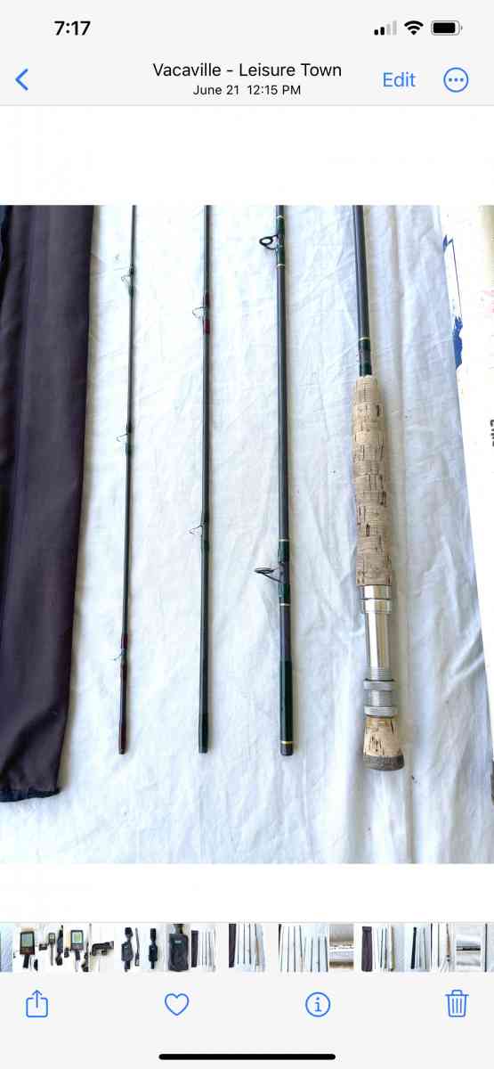 pre owned A Fisher 9ft fly fishing Rod - Vacaville, California - FleaMarketBay