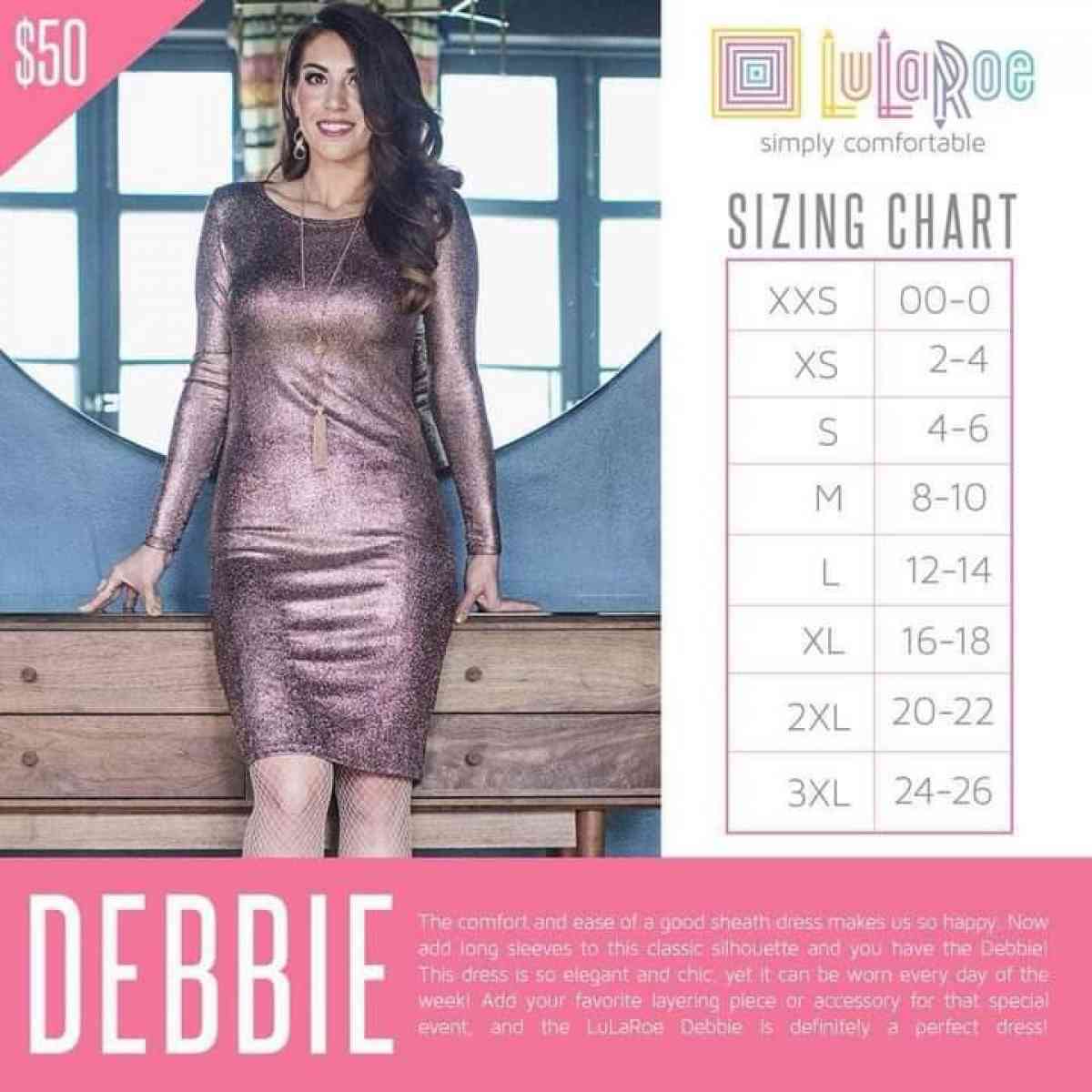 NWT 3XL LuLaRoe Debbie 25 Fits size 24to 26 Retails for 50 - Hemet, California - FleaMarketBay
