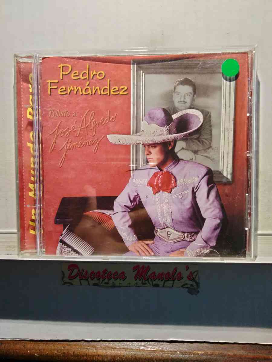 PEDRO FERNANDEZ TRIBUTO A JOSE ALFREDO JIMENEZ CD USADO - Chicago, Illinois - FleaMarketBay