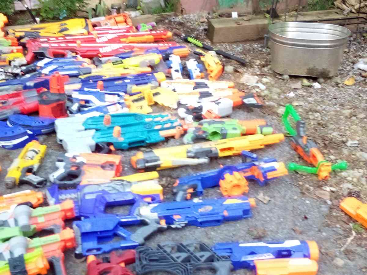 nerf gun lot - Howard, Pennsylvania - FleaMarketBay
