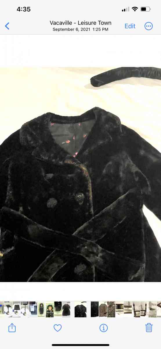 Antique vintage original fur coat - Vacaville, California - FleaMarketBay