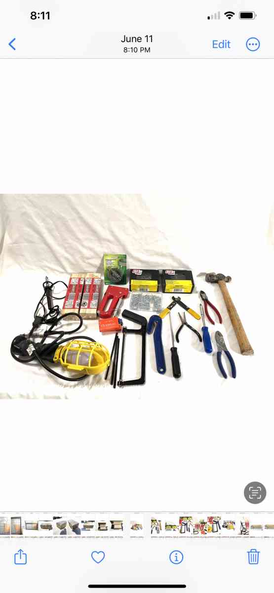 new and used hand tools and hardware