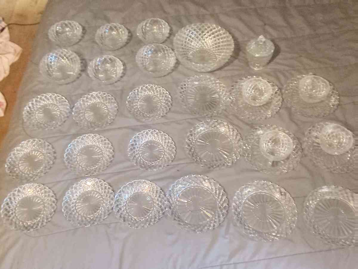 crystal kitchenware - Kulpmont, Pennsylvania - FleaMarketBay