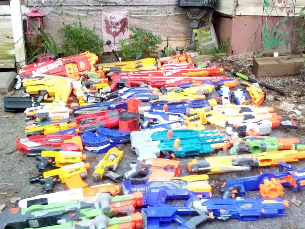 nerf gun lot - Howard, Pennsylvania - FleaMarketBay