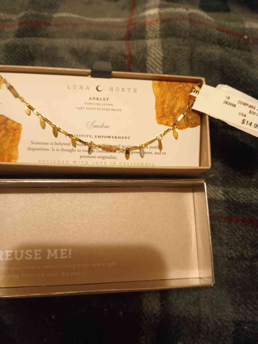 sterling silver anklet brings forward improvements energy - Pocatello, Idaho - FleaMarketBay