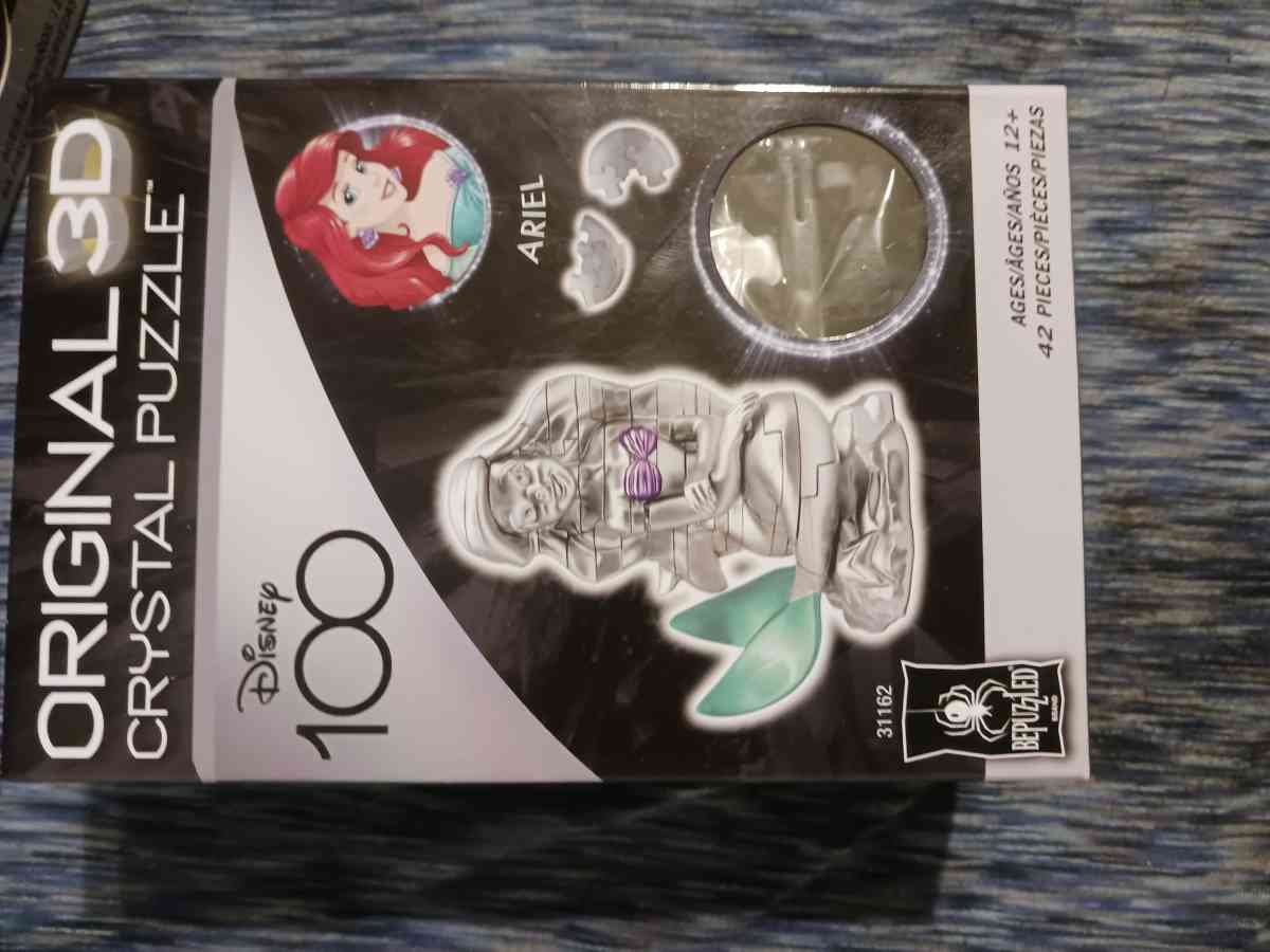 3d puzzles Little Mermaid Dumbo Micky and Mini Mouse - Fort Worth, Texas - FleaMarketBay