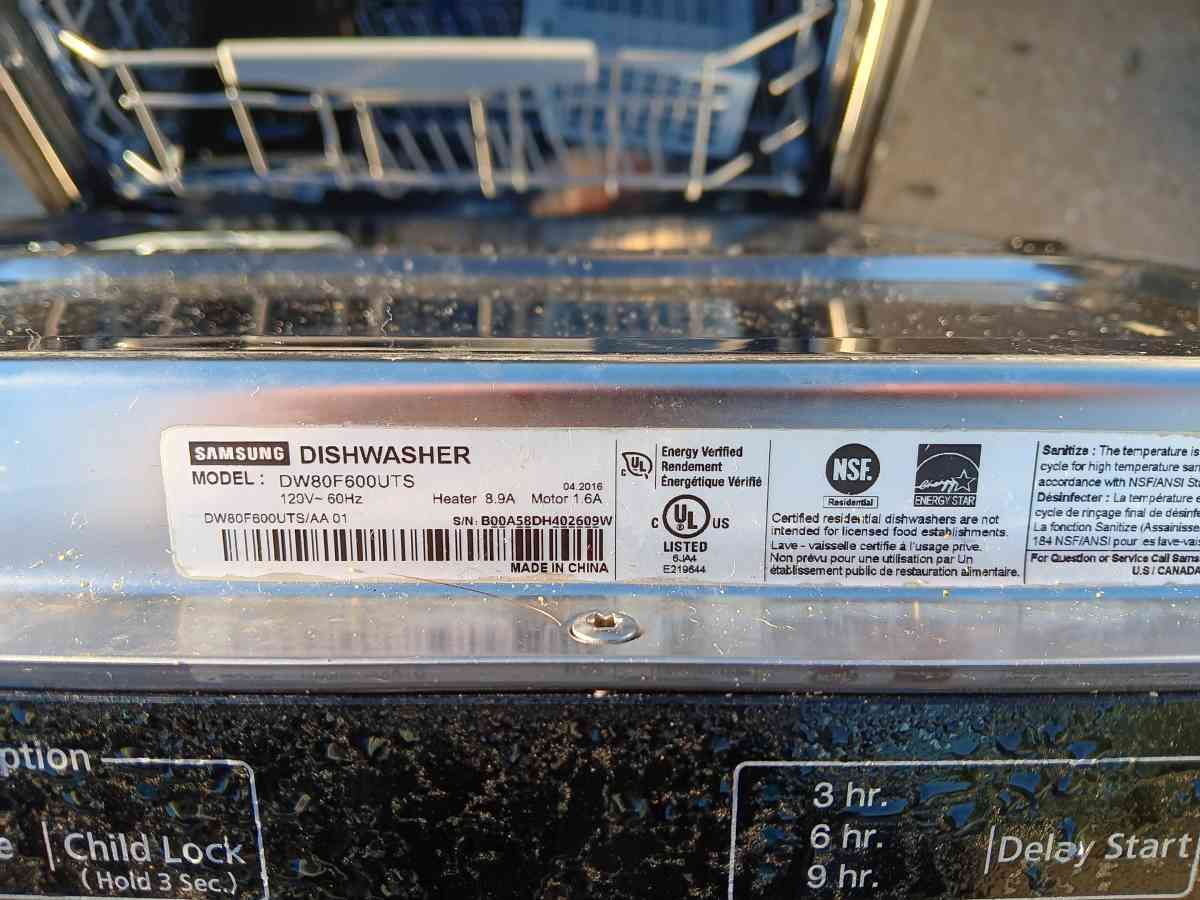 Samsung smart dishwasher - Jefferson City, Missouri - FleaMarketBay