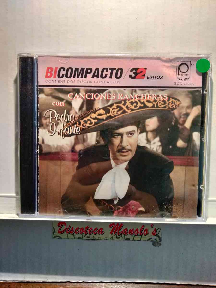 PEDRO INFANTE CANCIONES RANCHERAS 2 CDS USADOS EN EXC COND - Chicago, Illinois