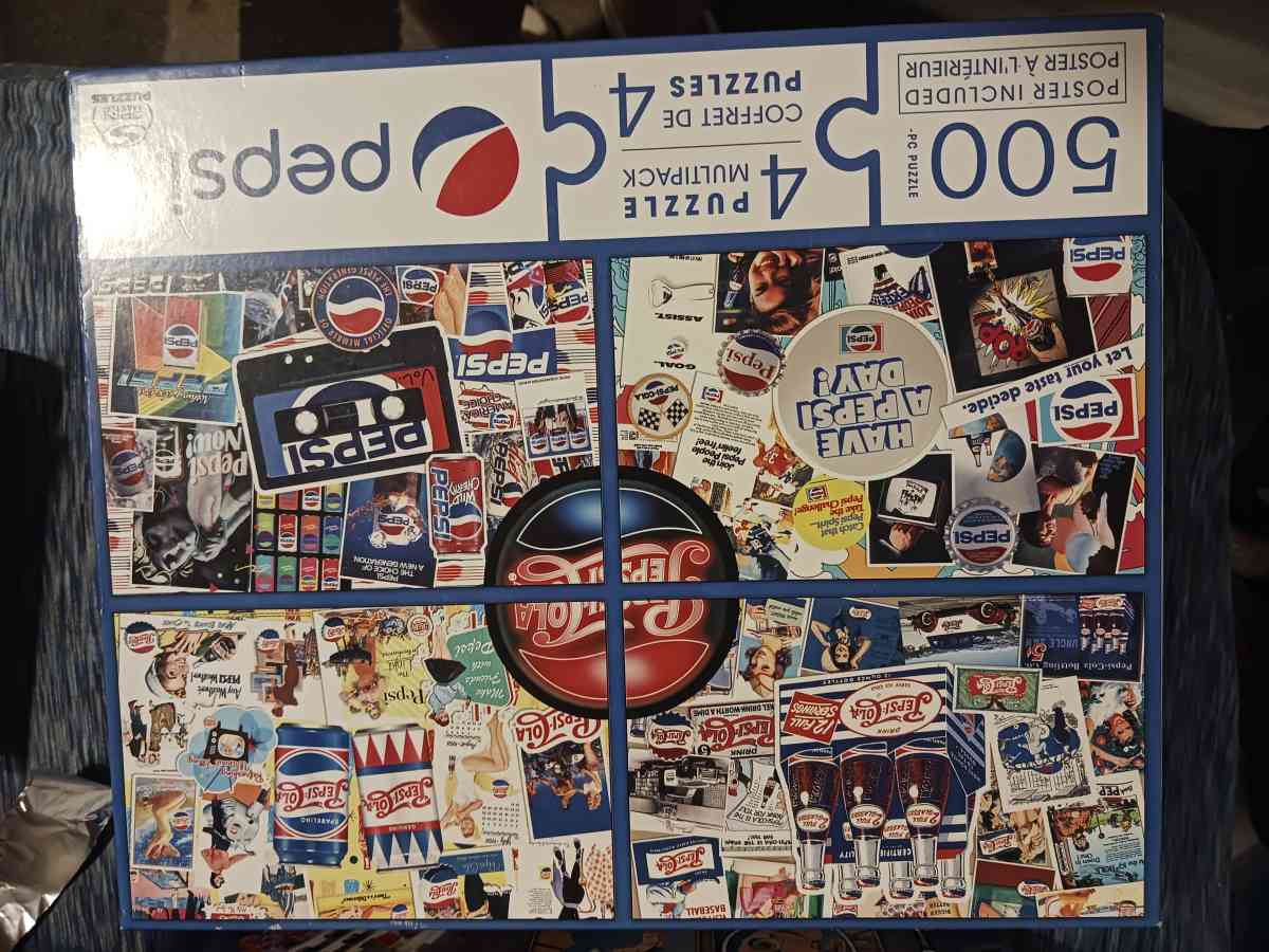 Pepsi 500 piece puzzle - Fort Worth, Texas