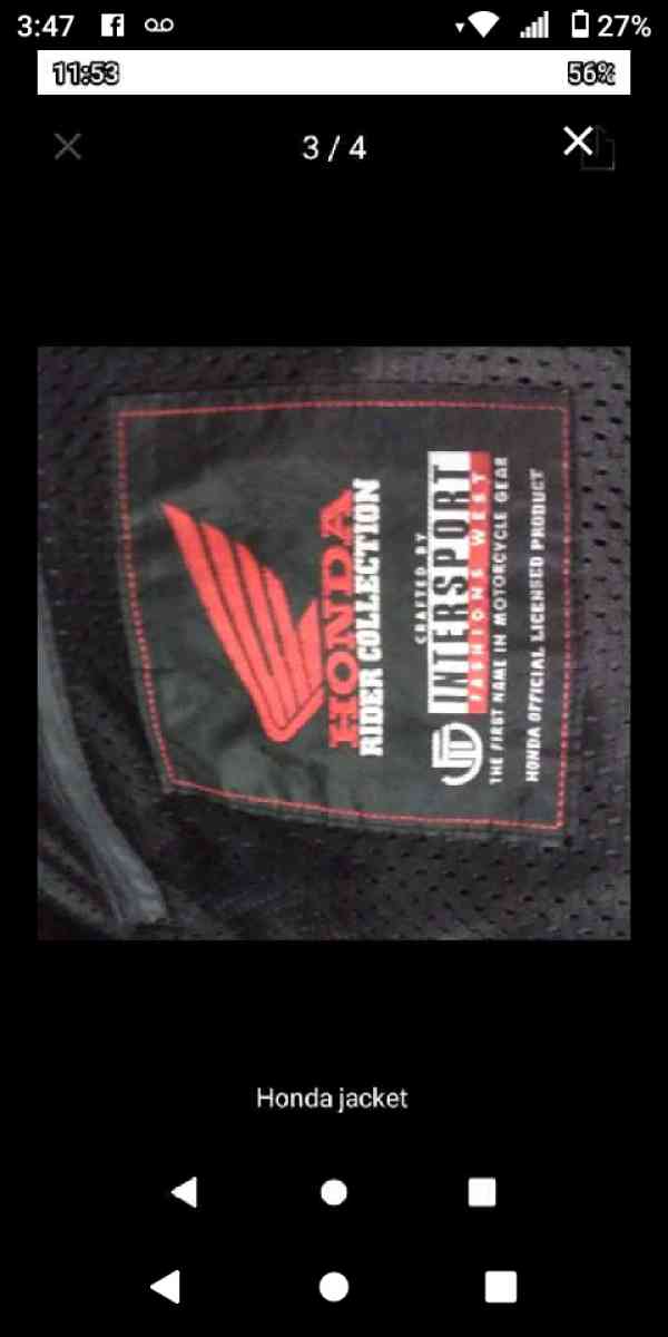 motorcycle jacket its brand new never been were before - Rancho Cucamonga, California - FleaMarketBay