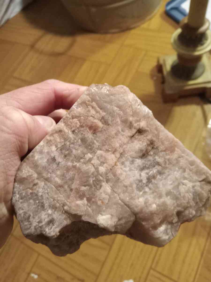 Quartz Mineral rock and crystals - Mansfield, Louisiana
