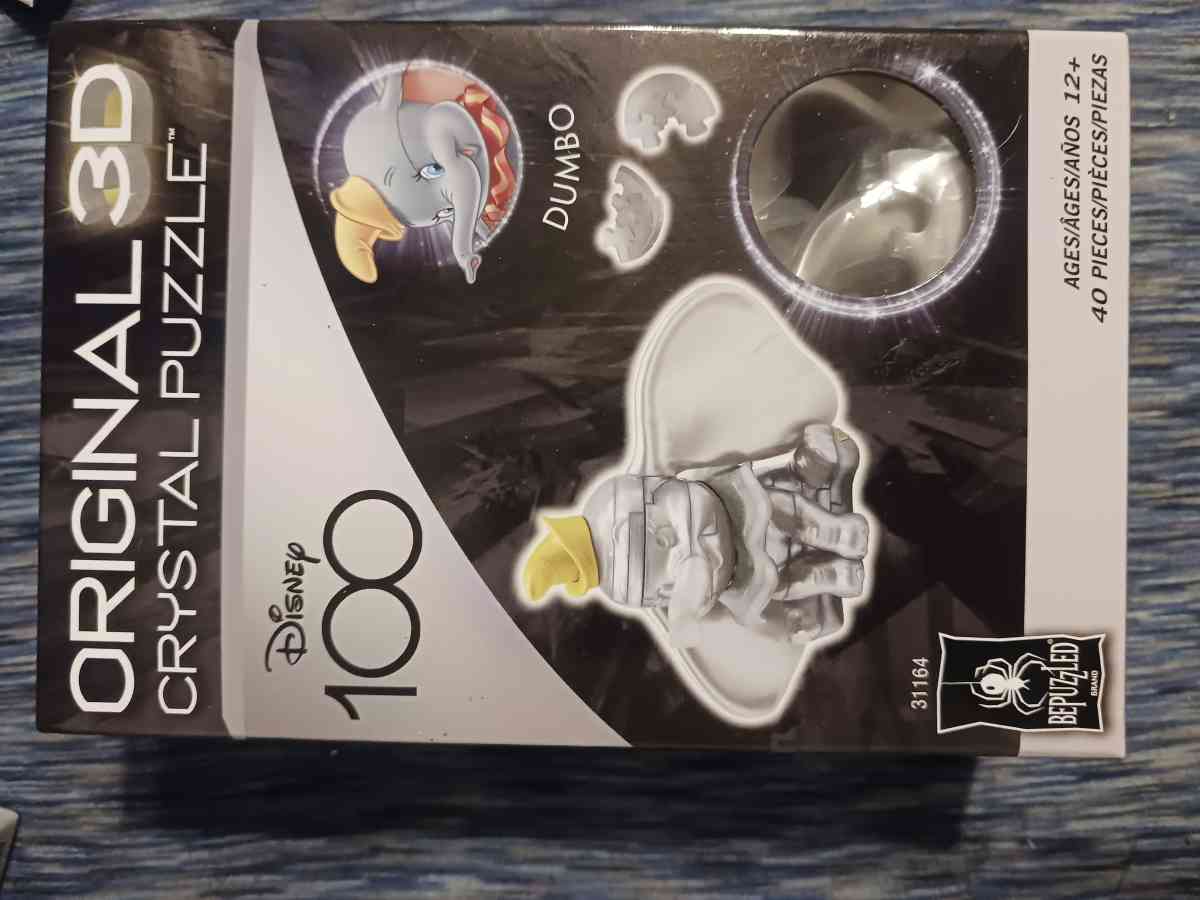 3d puzzles Little Mermaid Dumbo Micky and Mini Mouse - Fort Worth, Texas - FleaMarketBay