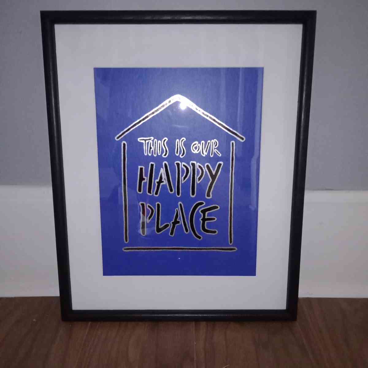 Hand painted THIS IS OUR HAPPY PLACE painting - Christiana, Tennessee - FleaMarketBay