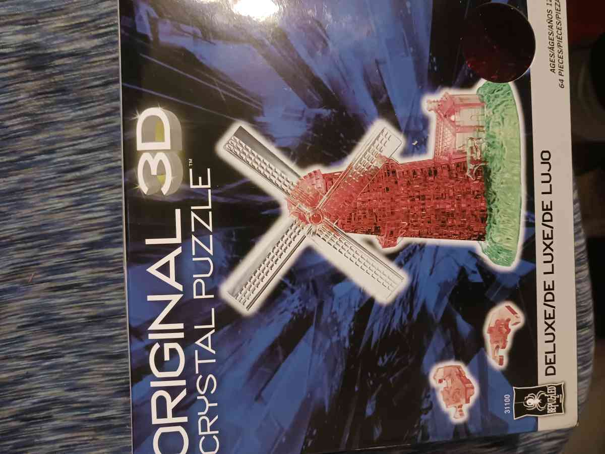 3D Puzzles UNICORN STATUE OF LIBERTY AND WINDMILL - Fort Worth, Texas - FleaMarketBay