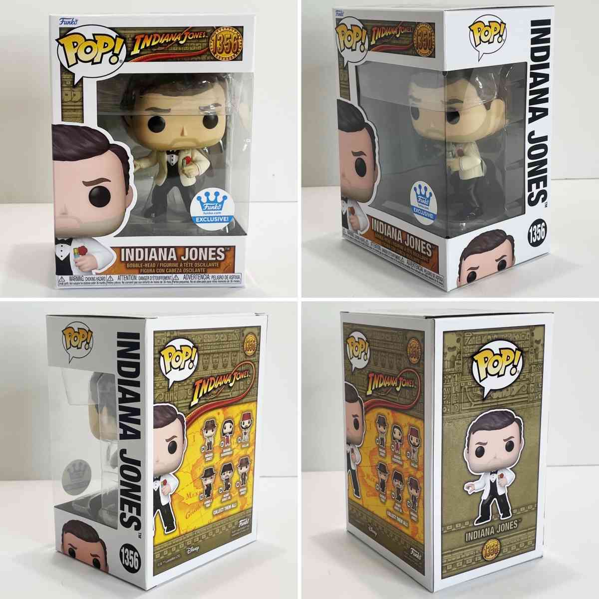 8pc Complete Set Indiana Jones Funko Pops MIB - Fontana, California - FleaMarketBay