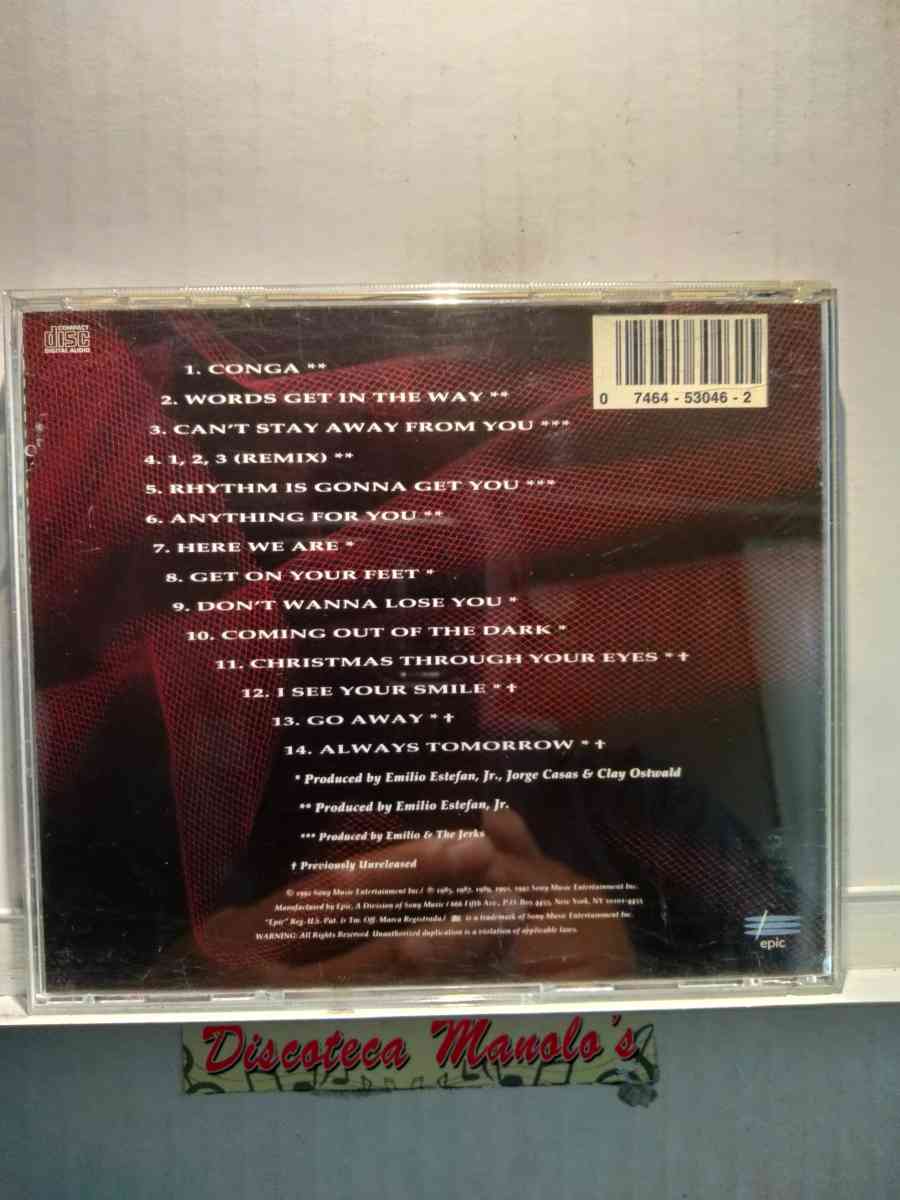 GLORIA ESTEFAN GREATEST HITS CD USADO EN EXC COND - Chicago, Illinois - FleaMarketBay