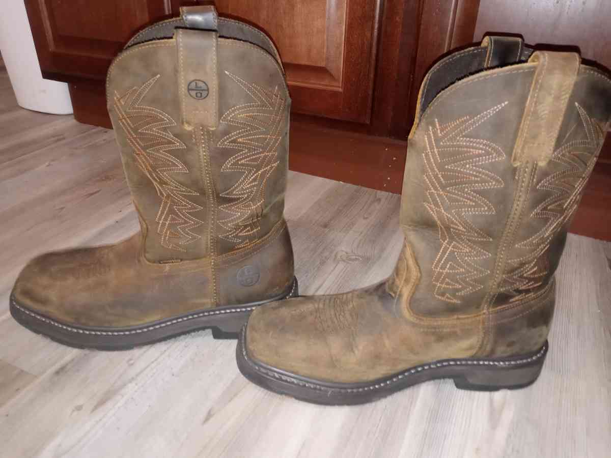 stealtoe cowboy boots - Red Bud, Illinois - FleaMarketBay