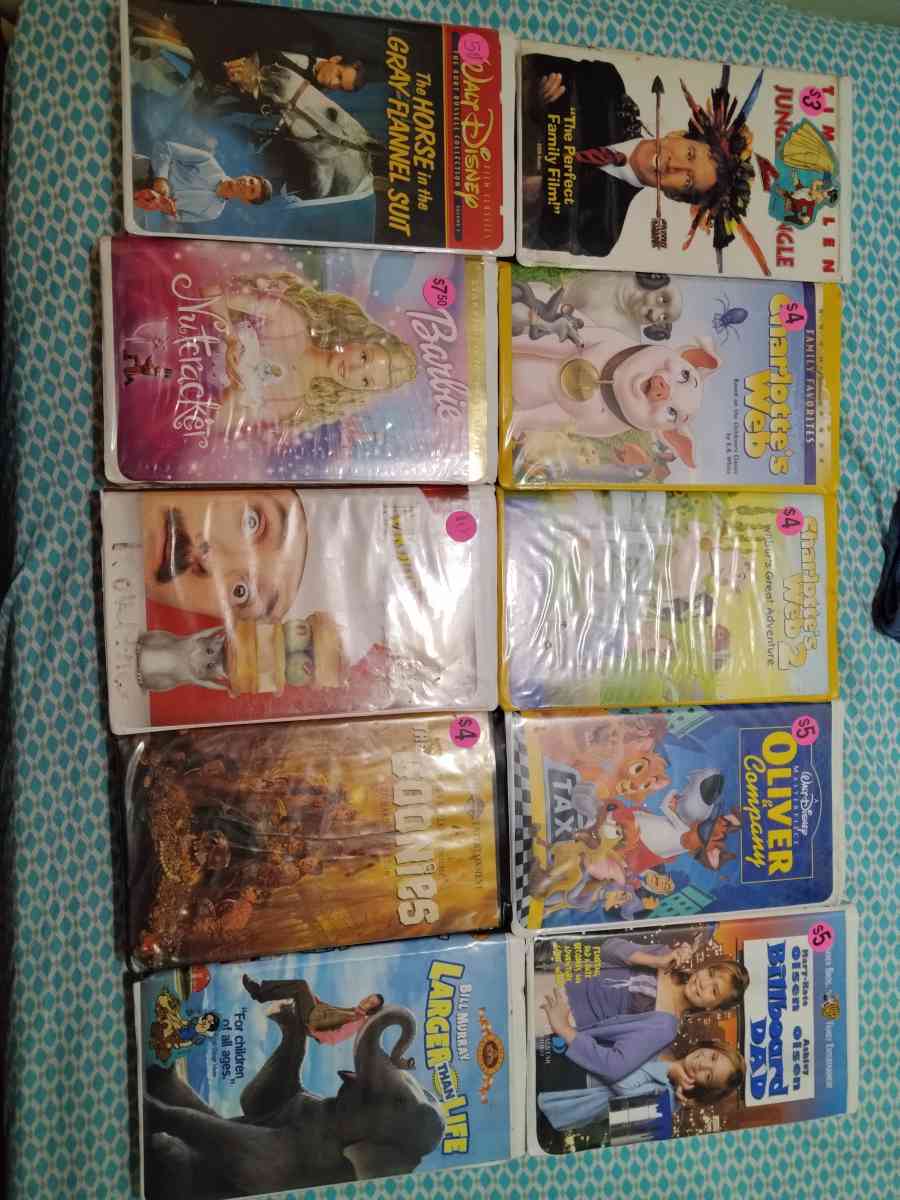 classic VHS movies - Texas City, Texas - FleaMarketBay