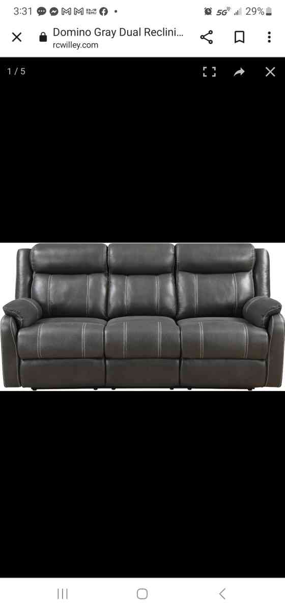 Sofa Recliner and Reclining Rocking Chair - Las Vegas, Nevada - FleaMarketBay