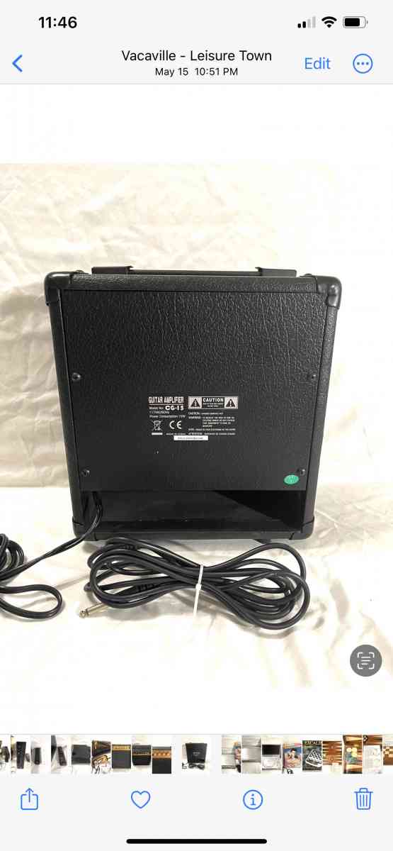 like new California brand amplifier with guitar chord - Vacaville, California - FleaMarketBay