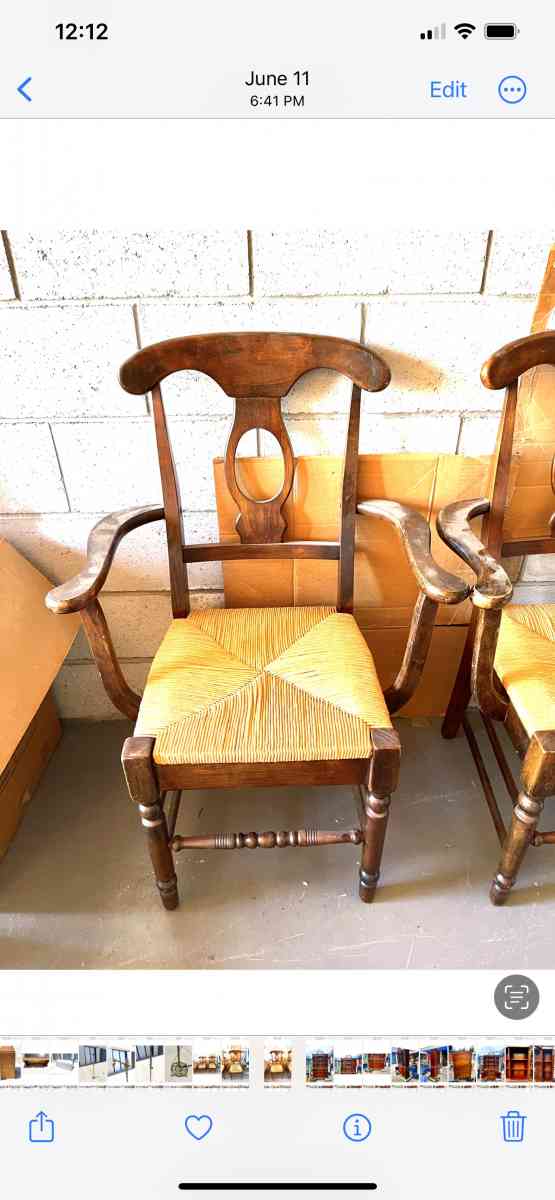 set of 2 Antique chairs - Vacaville, California - FleaMarketBay