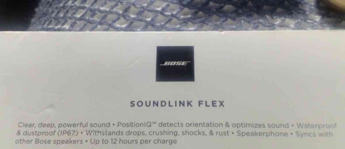 Bose SoundLink Flex Portable Speaker - Concord, California - FleaMarketBay