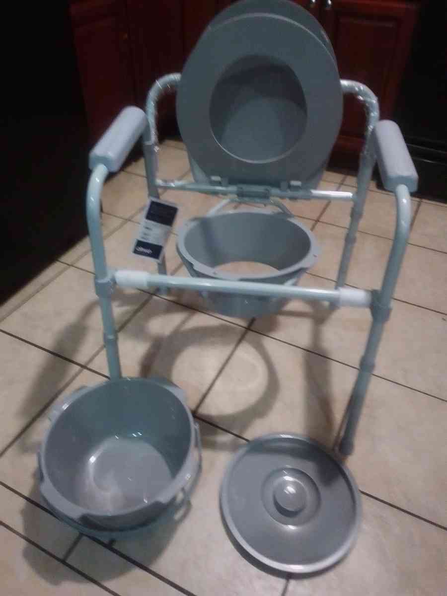 Drive portable folding Steel Commode New - Alameda, California - FleaMarketBay